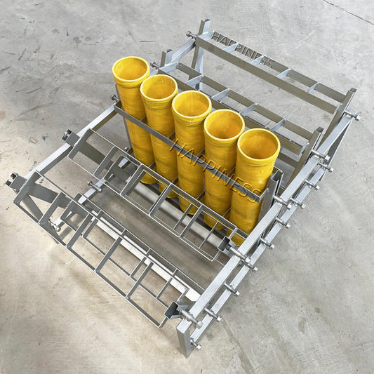 3 inch 20 Shots Foldable Mensh Racks Fireworks Display Mortar Racks