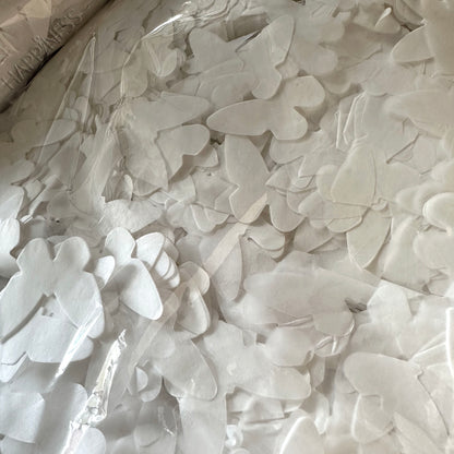 1kg Confetti Paper Wedding Tissue Paper White Blue pink Butterfly Party Decoration