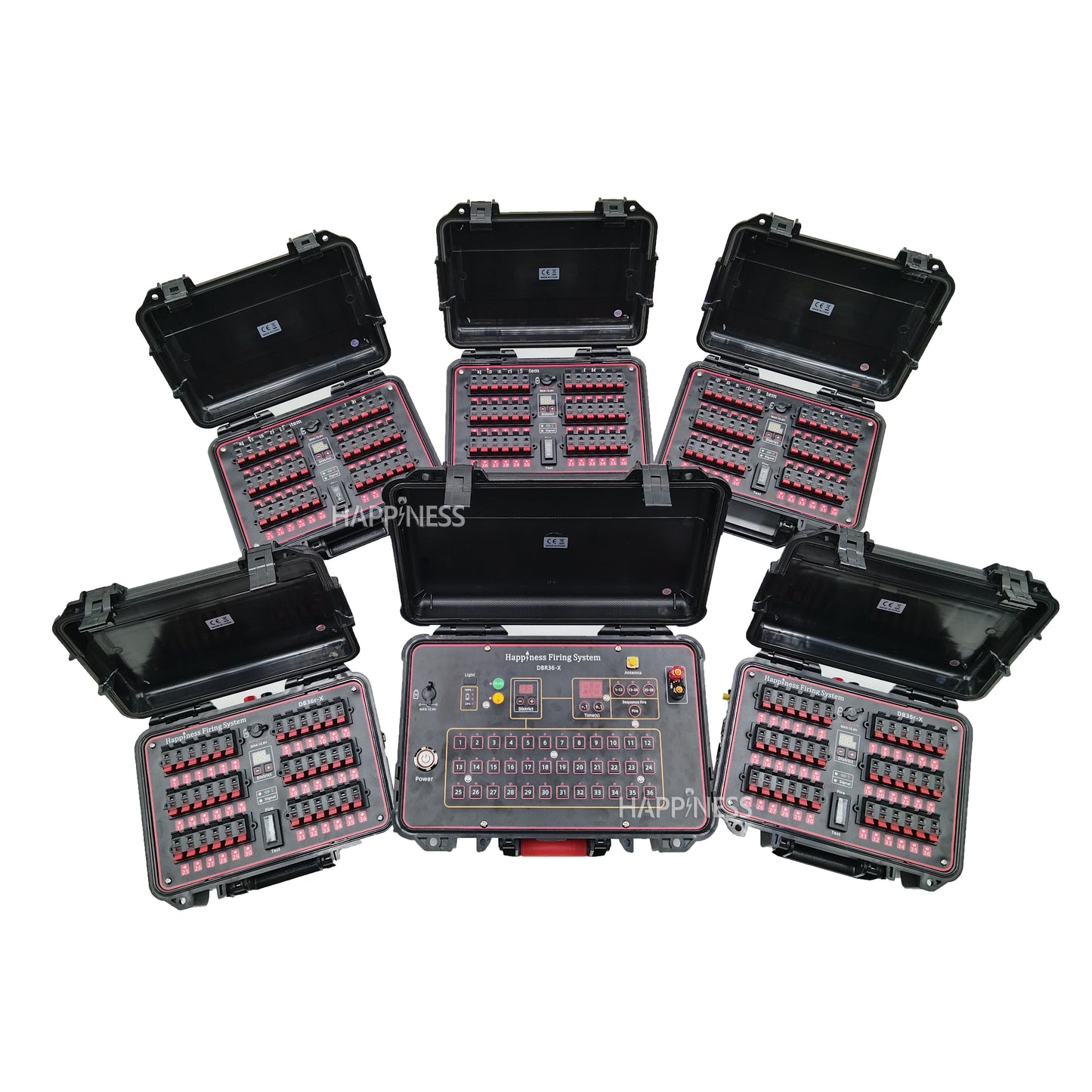 36-360 Cue Remote Control Fireworks Firing System Professional Programmable Pyro System
