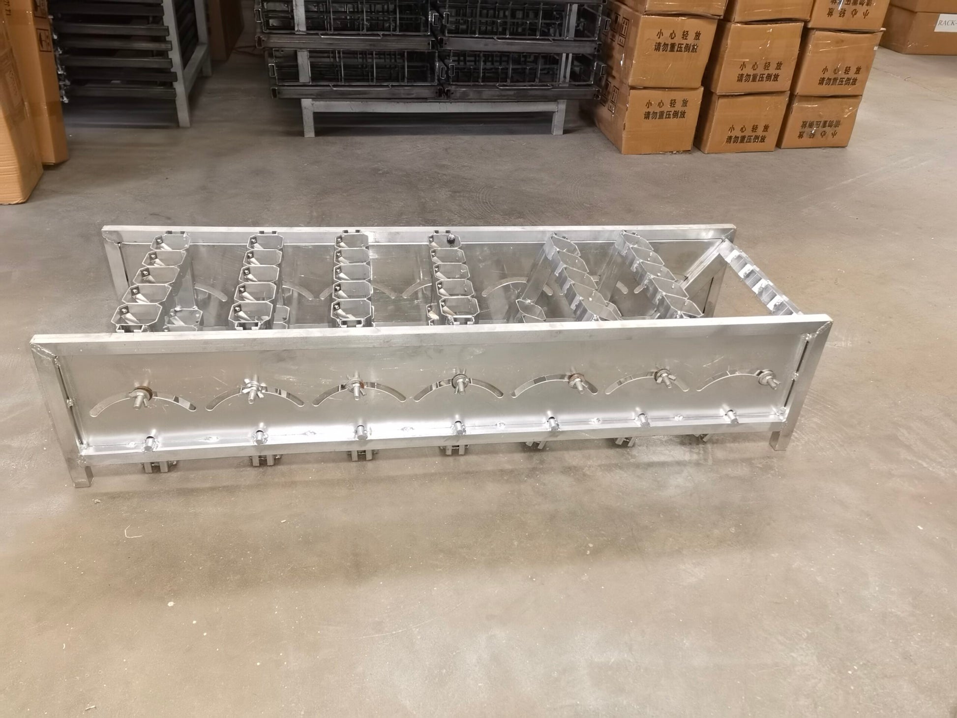 2" 35-shot Aluminum Roman Candle Fireworks Stand