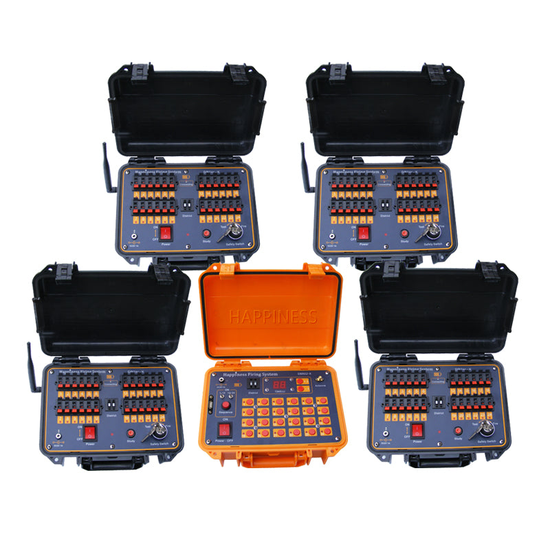 Happiness DBR02 24/48/72/96/240 Cues Remote Wire Control Pyrotechnic Ignition Fireworks Firing Systems