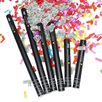 80cm Electric Metallic Confetti Cannon