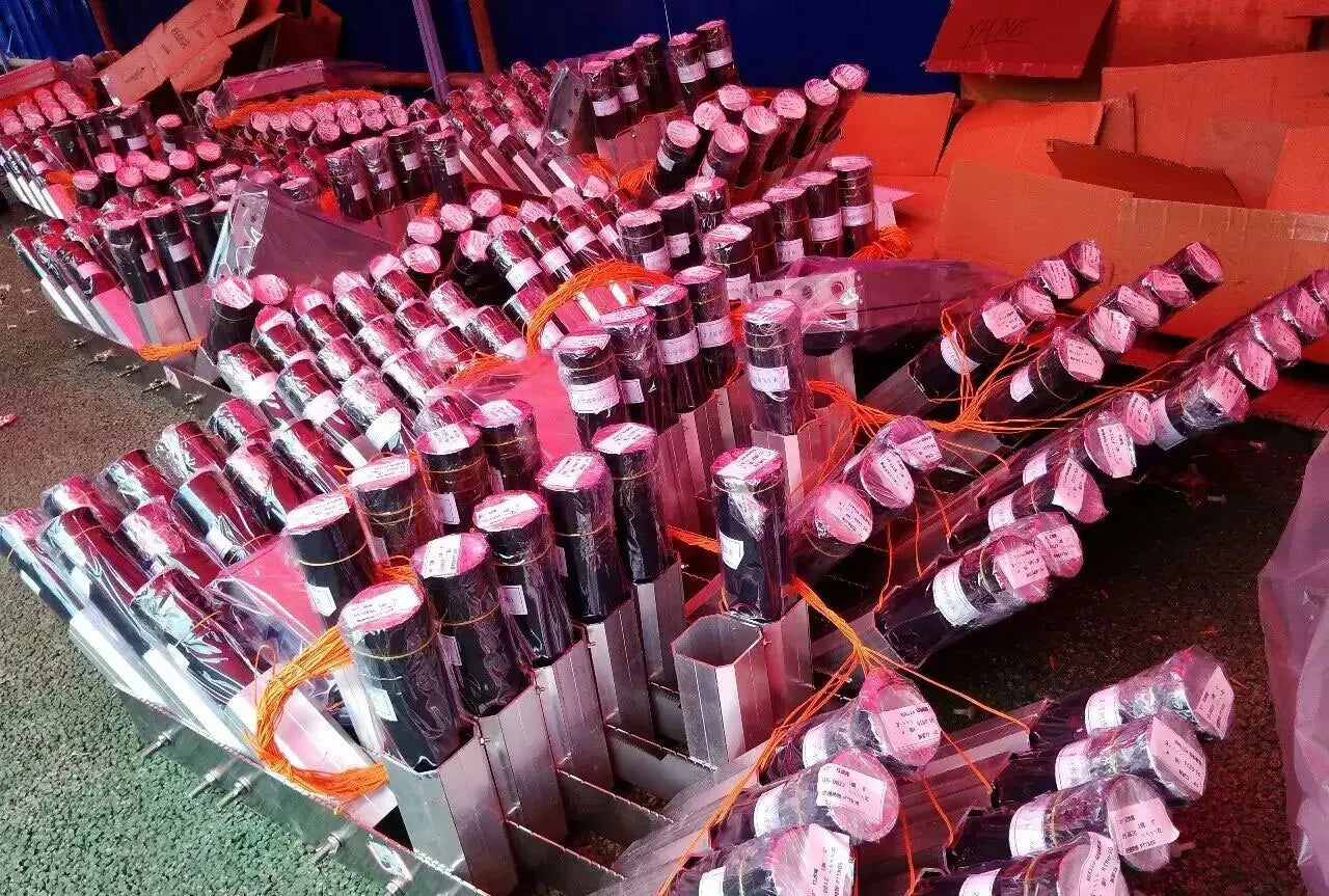 Happiness Fsh 2 Inch 15 Shots Single Shot Fireworks Mortars Aluminium Factory Price Pyrotechnic Display Racks For Wedding Party - Buy Fireworks Single Shot Racks
estante De Velas Romanas
fire Works Firing Systems Product on Alibaba.com