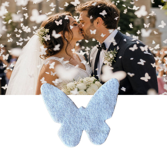 1kg Confetti Paper Wedding Tissue Paper White Blue pink Butterfly Party Decoration